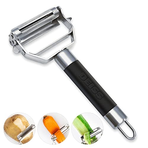 Deiss Deiss PRO Dual Julienne & Vegetable Peeler