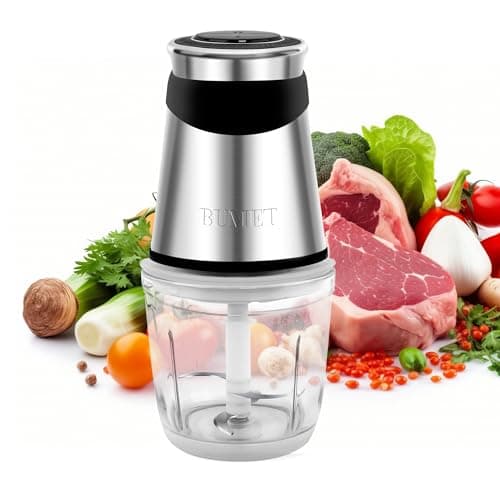BUMET BUMET 2.5-Cup Glass Bowl Mini Chopper (B302MINI)