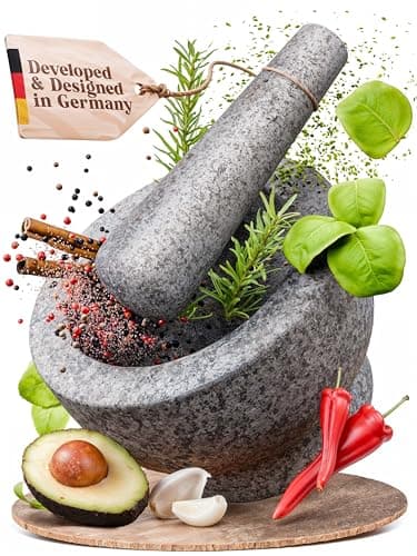 ChefSofi ChefSofi Granite Mortar and Pestle Set (2 cups)
